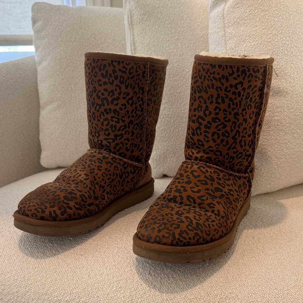 Ugg Leopard Print Women's Boots